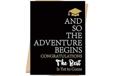 Soupklop Inspirational Graduation Card for Son Daughter Grandson Granddaughter,