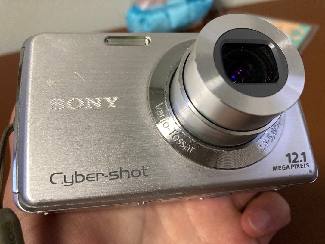 Sony Cyber-shot DSC-W220 12.1MP Digital Camera - Silver for sale