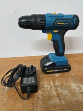 Work Zone 14.4v Cordless Hammer Drill, Battery & Charger - WCHD 14.4.3 1500 mAh