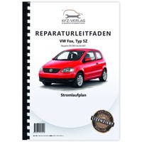 Vw Fox Typ 5Z 2003-2007 Verkabelung Sicherungsbelegung Pinbelegung Plan