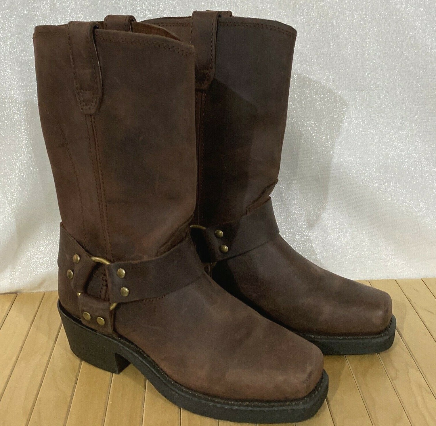 Dingo Dean Harness Boots Square Toe atelieryuwa.ciao.jp