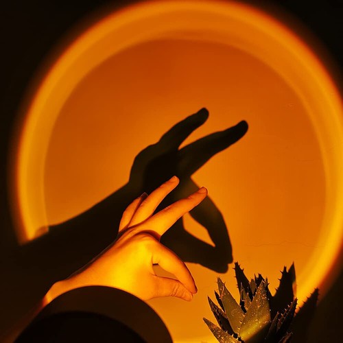 Rainbow Sunset Projection Lamp LED Modern Romantic Remote Control Light 16Colors - Picture 6 of 20
