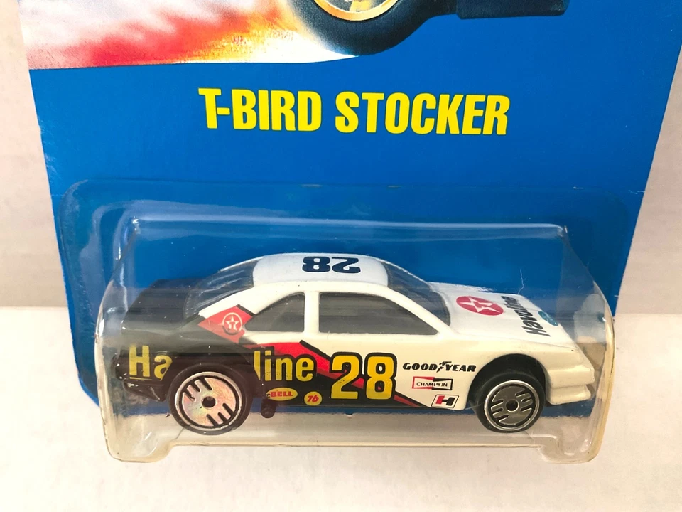 Hot Wheels T-BIRD STOCKER - Tarjeta Blue Speed Points #88 - Havoline Davey Allison Foto 2 de 4
