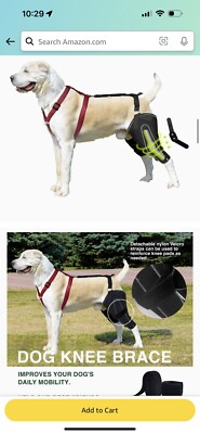 Dog Acl Brace Hind Legs Dog Knee Braces for Torn Acl Hind Leg