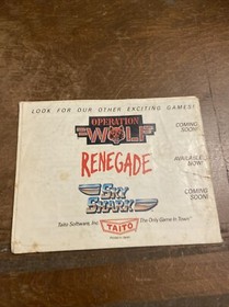 Bubble Bobble w/Manual NES Nintendo