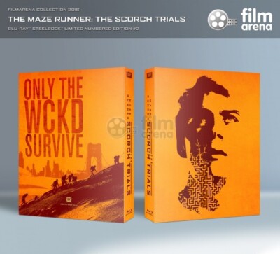 MAZE RUNNER: The Scorch Trials Lenticular Slip Steelbook FAC Filmarena Blu-ray