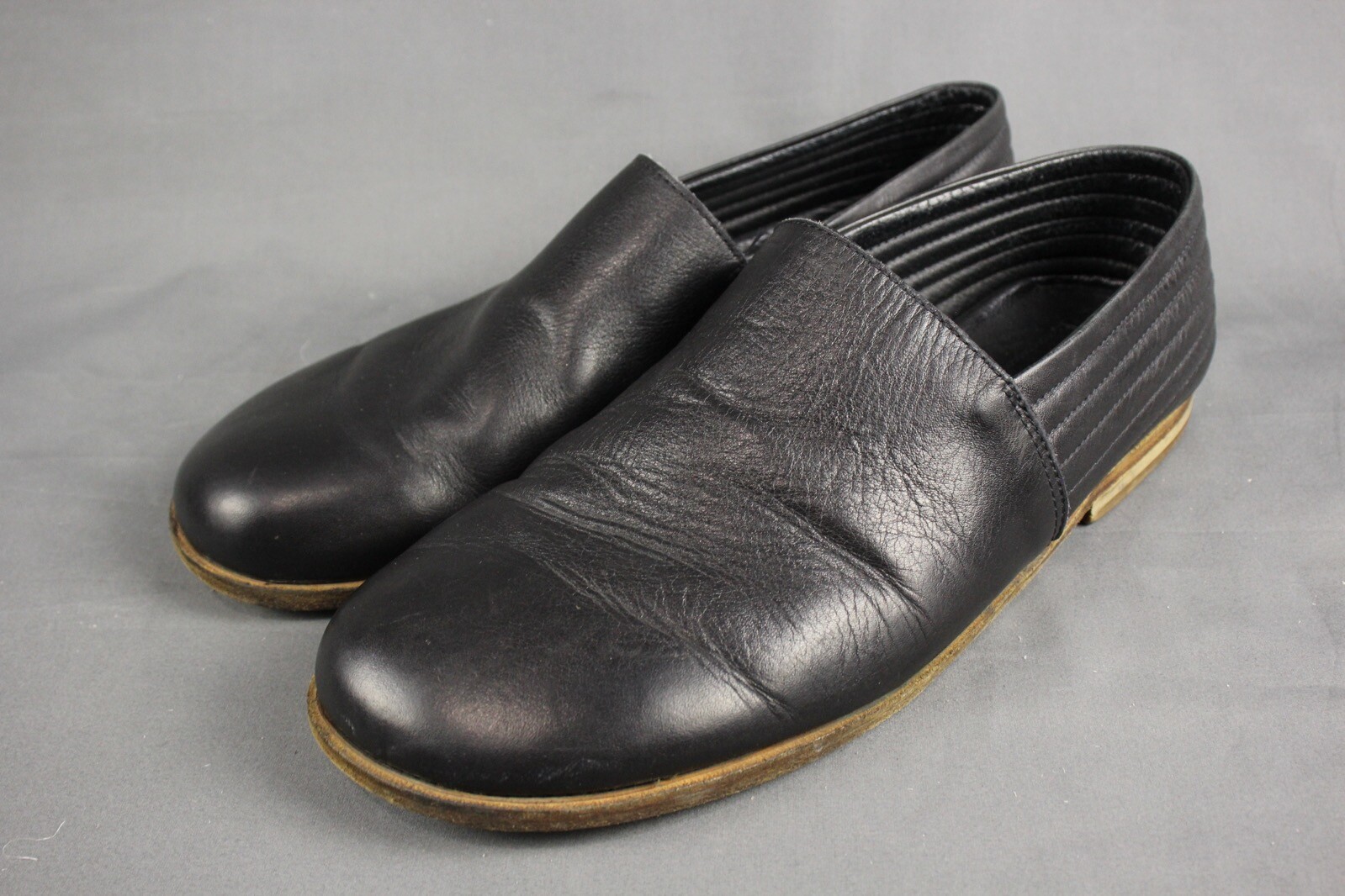 DIRK SCHONBERGER Black Loafers & Slip Ons 11M -US 44EUR DIRK SCHONBERGER Black Loafers & Slip Ons 11M -US 44EUR