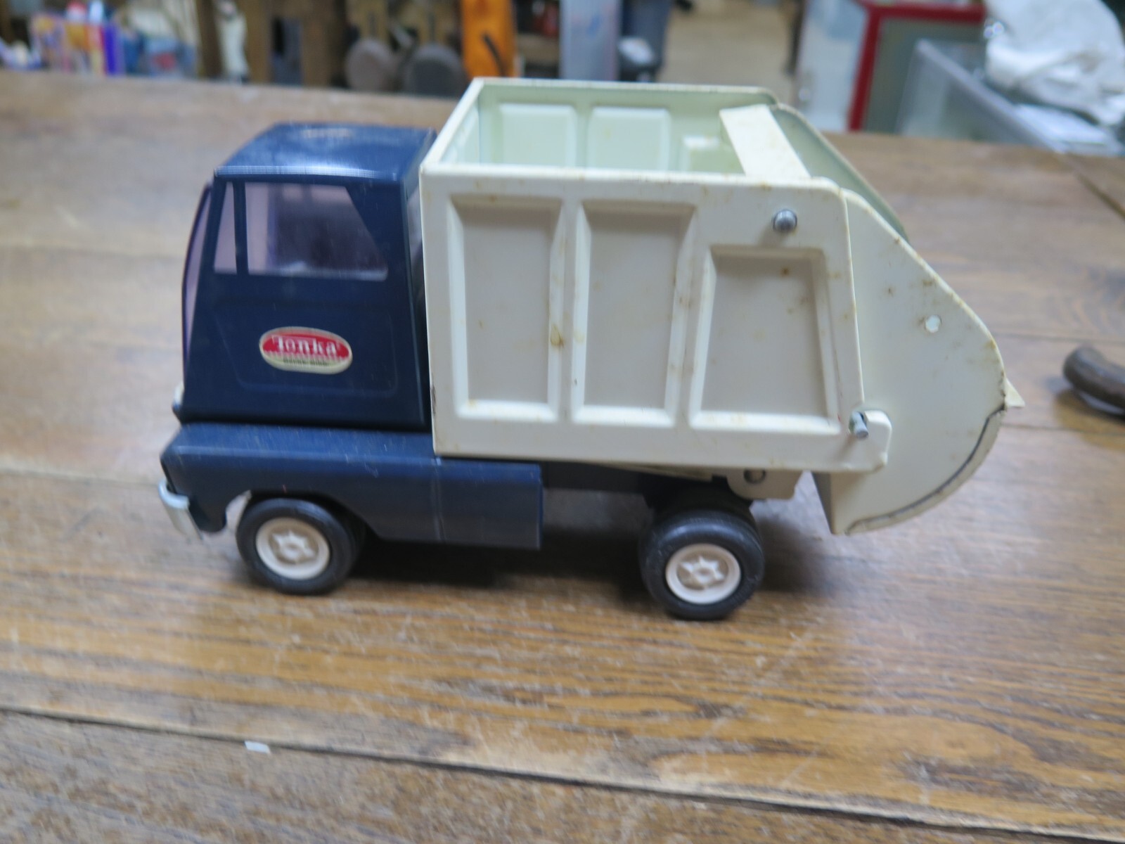 Camion Poubelle Tonka Vintage – Années 1960, Sanitary Service Trash Truck