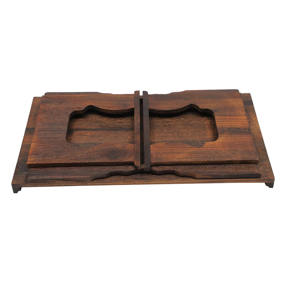 Japanese Floor Table Folding Coffee Table & Tea Table Wooden Altar Table 32"x18" - Image 2 of 4