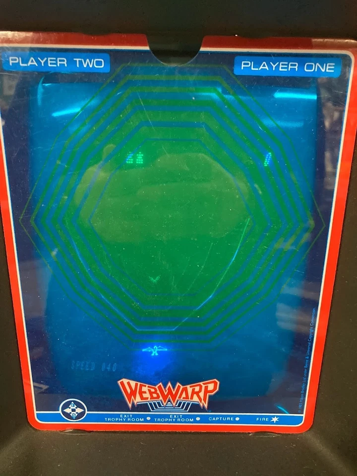 WEBWARP (1983) Vectrex Arcade System Cartridge Complete w/Box, Manual, Overlay - Image 4 of 4