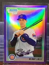 2010 Bowman Chrome - Prospects Blake Lalli #BCP145 Purple Refractor 77/899 (RC)