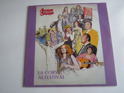 La Canzone Italiana LA CORSA AL FESTIVAL Fabbri 1982 Vinyl LP Compilation
