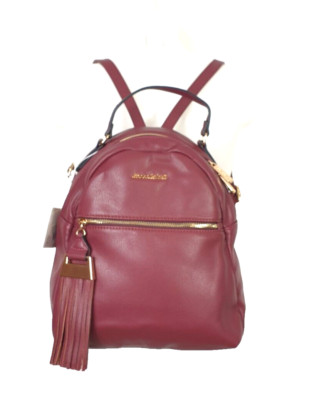 38) Marina Galanti Damen Tasche City Rücksack mit Quaste Neu Faux- Leder