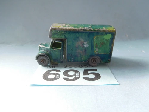 Vintage Matchbox Lesney 1-75 Series Bedford Removals Van No.17 1950s (695)