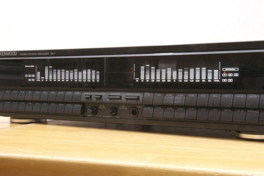 Kenwood GE-7 14-band with 2-channel Spearner Graphic Kenwood GE-7 14-band with 2-channel Spearner Graphic