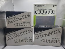 Lot of 4 - Archer Experimenters Aluminum Chas...