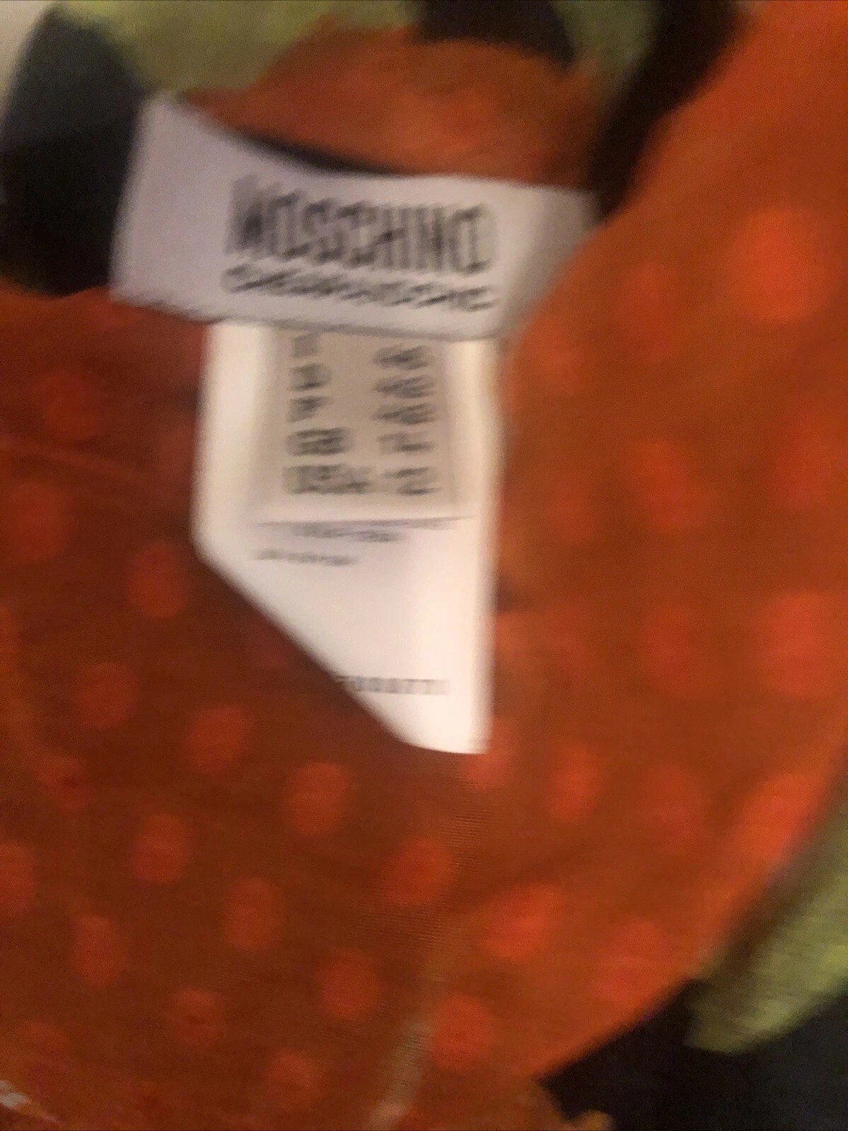 Abito MOSCHINO Aeffe Maxi 70% seta 30% rayon taglia US 12