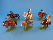 BRITAINS DSG * MEXICAN MOUNTED BANDIST (6 figures) * FAR WEST * TOY SOLDIERS