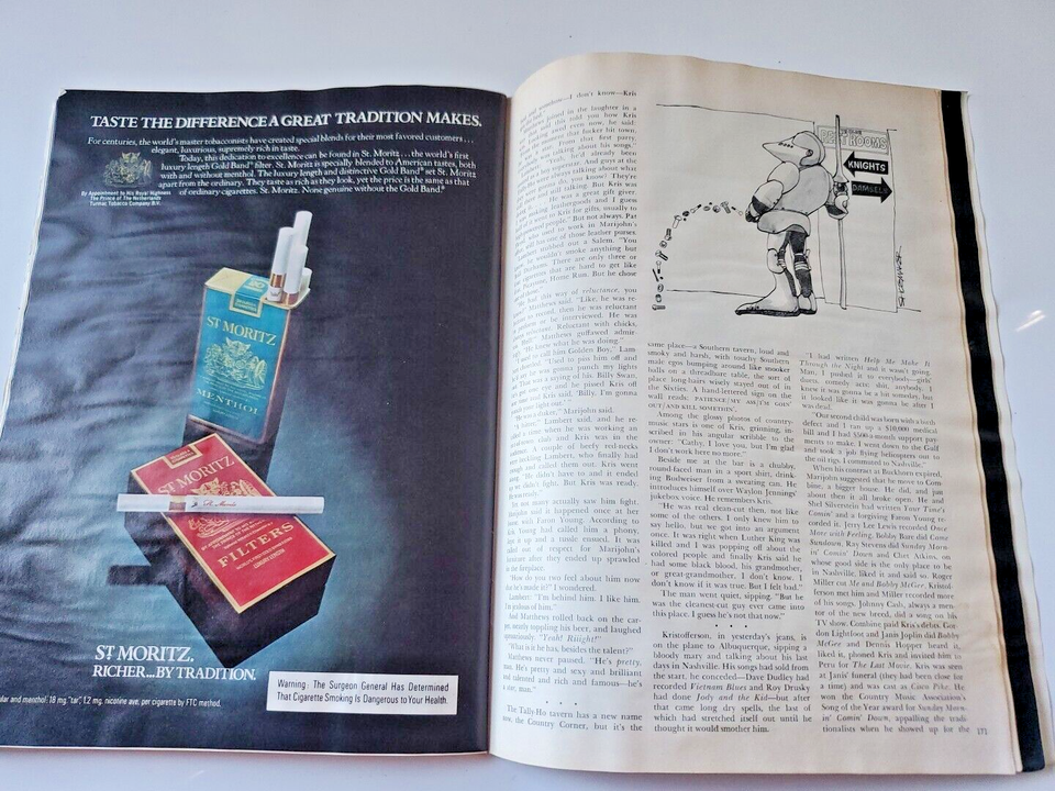 Playboy Magazine March 1975 Vol. 22, #3 Ingeborg Sorensen Inter: Billy