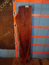 A1979 2 1/4" THICK black walnut Slab lumber shelf table KILN DRIED