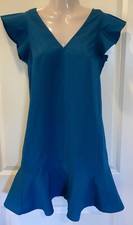 J Crew Dress 2 j5422 Flutter Sleeve Tank Dress NWT $85