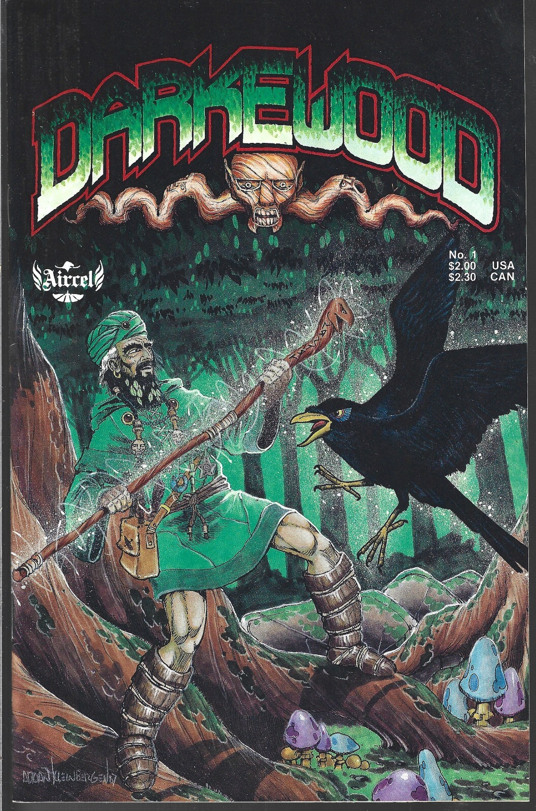 DARKEWOOD #1 (FN/VF) COPPER AGE AIRCEL COMICS, $3.95 FLAT RATE SHIPPING IN STORE