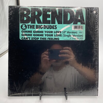 Brenda & The Big Dudes   Gimme Gimme Your Love - Promo 12'' Single - 1984 - ExCo