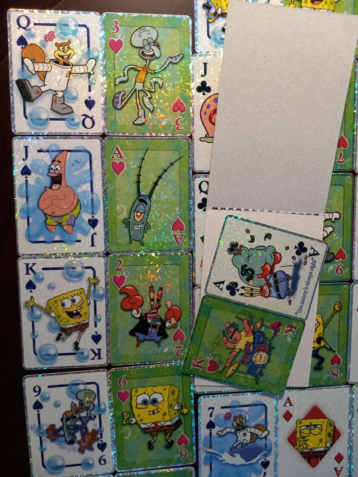 2003 SpongeBob SquarePants полный комплект 26 торговый автомат наклейки РЕДКАЯ серия 3 - Изображение 3 из 4