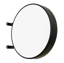 Double Sided Round Illuminated Projecting Light Box 60cm Projecting Shop Sign 