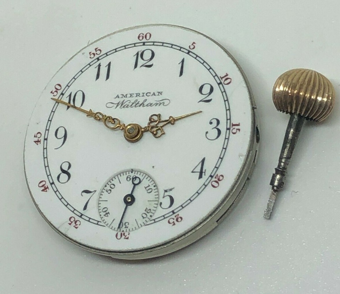 American Waltham Pocket Watch Movement 11 Jewels 1891 Breguet Hairspring Size 0s eBay