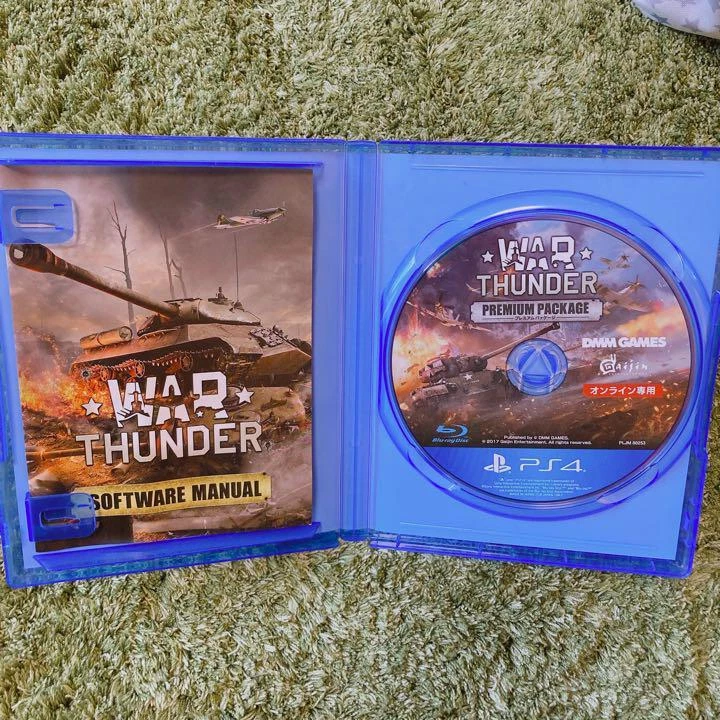 War Thunder Premium Package PS4 Games 2017 for Online Game Import From  Japan