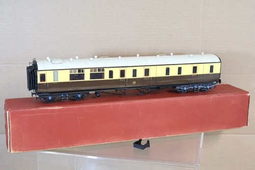 WESTDALE SPUR O BAUSATZ GEBAUT GWR SPANNZANGE D119 3. KLASSE GEBREMSTER GEPÄCKWAGEN 4572 | Zustand: Used