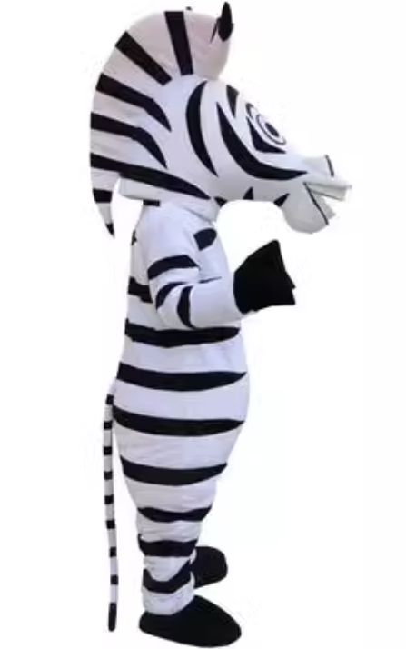 Zebra Mascot Costume Cartoon Cosplay Party Dess Adult handmade