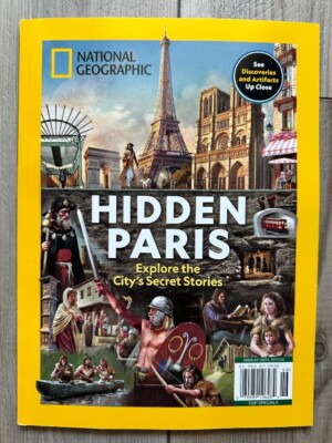 2024 HIDDEN PARIS National GEOGRAPHIC Special Edition SECRET STORIES Discoveries
