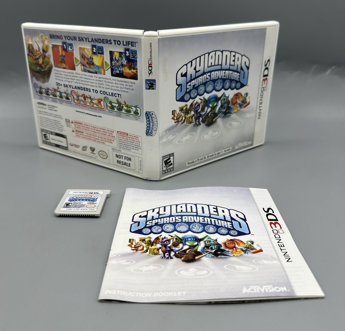 Skylanders Spyro's Adventure Nintendo 3DS Game Tested & Complete