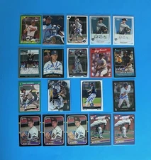SAN DIEGO PADRES HAND AUTOGRAPHED SIGNED BASEBALL CARDS NEAR MINT CONDITION