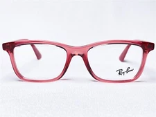 NEW Ray Ban Junior RB1562 3687 Kids Childrens Red Eyeglasses Frames 48/16~125
