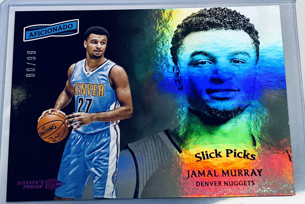 2016 Aficionado JAMAL MURRAY sp /99 RC Artist Proof Slick Picks