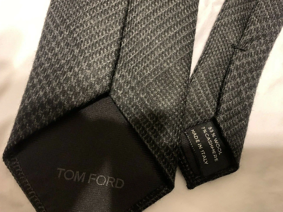 Tom Ford узор шерсти/кашемира галстук сделано в Италии - Изображение 4 из 4