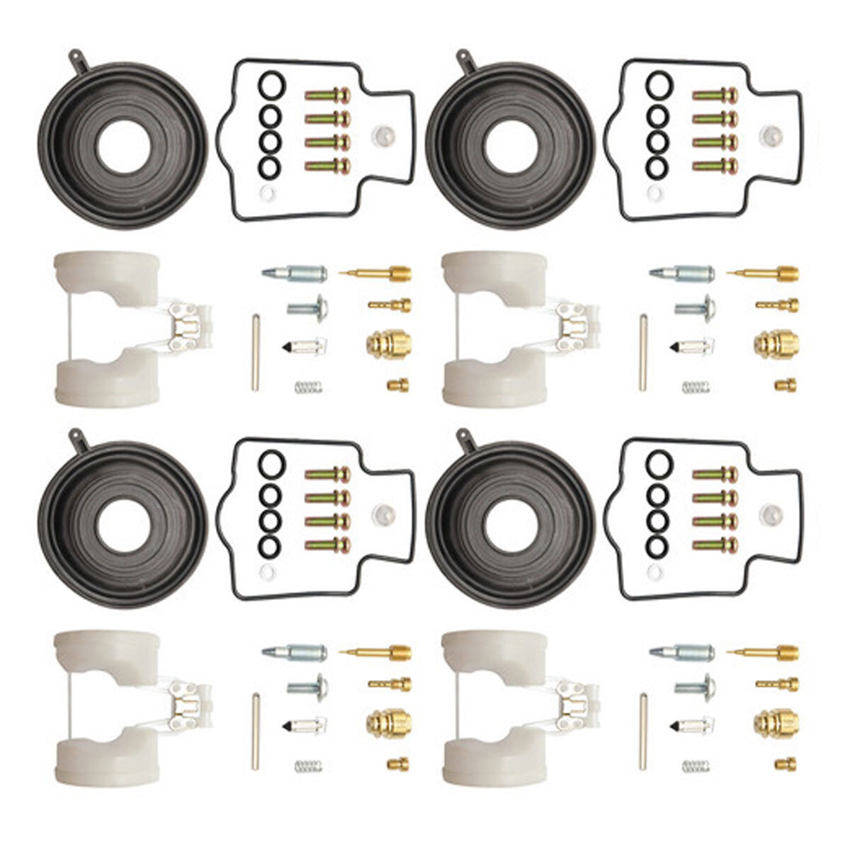FOR Kawasaki ZX600 ZX6R 2000-2002 Carburetor Repair Kit Rebuild Set