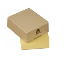 RJ-31X Port Telephone Surface Mount Box Wall Plate Jack