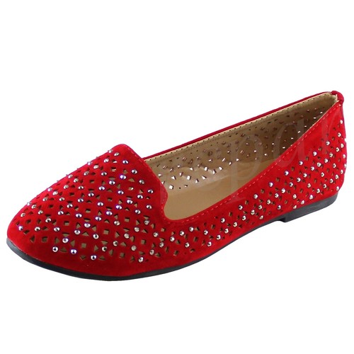 Ballerette Red Dress Shoes Flats | eBay