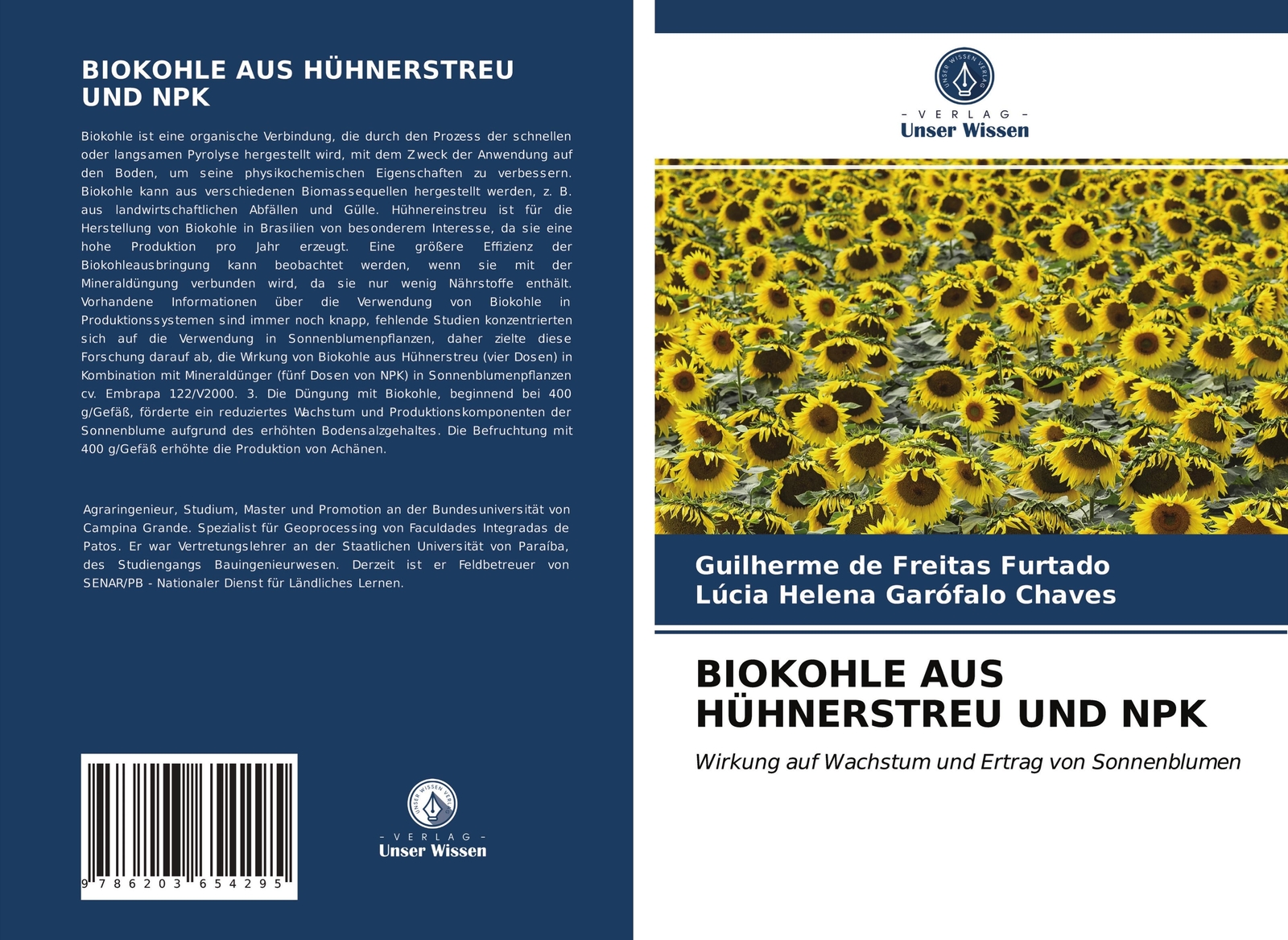Biokohle Aus Hühnerstreu Und Npk | Buch | 9786203654295