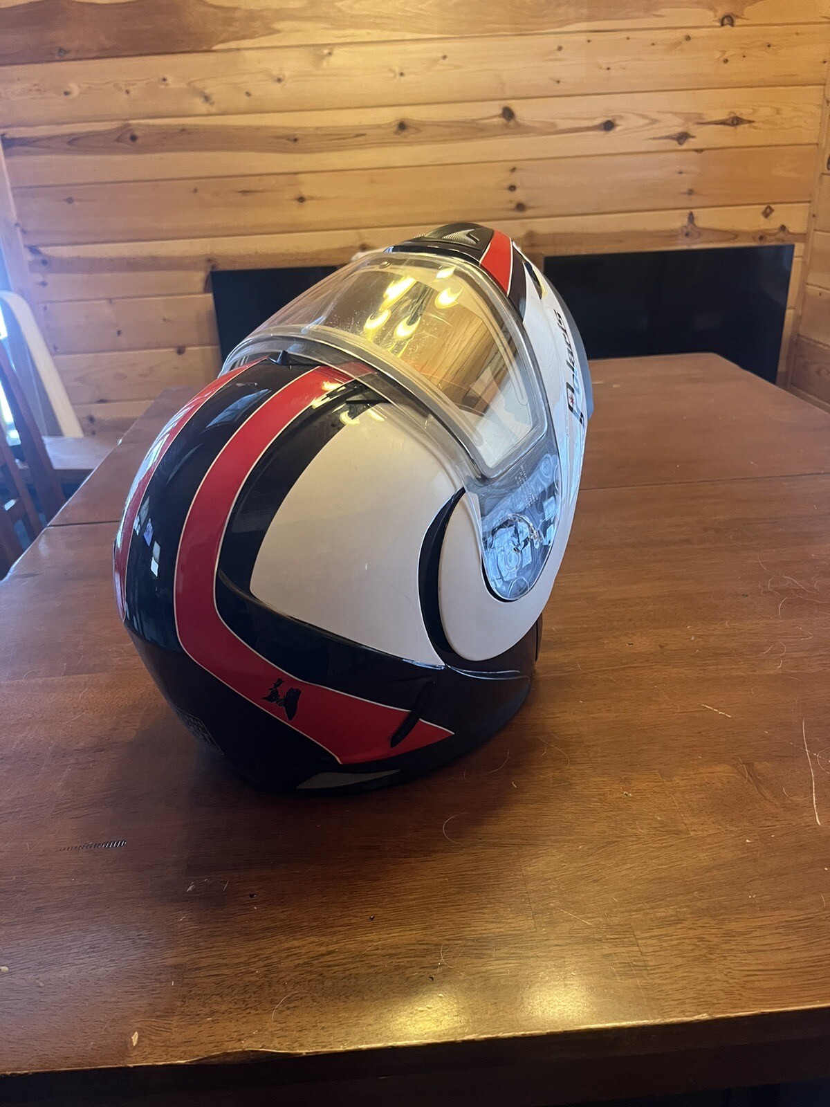 Polaris Modular Helmet Retro Color Heated Shield eBay