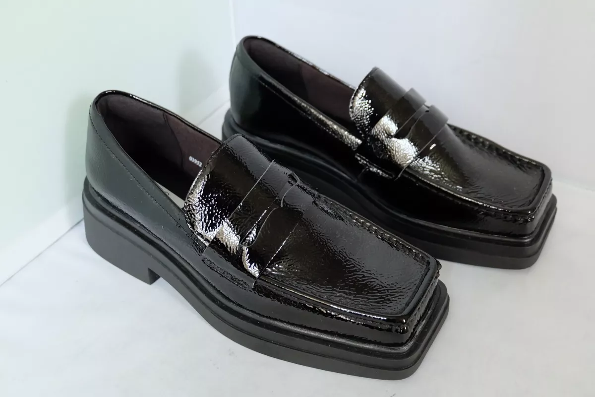 M&s black loafers sale