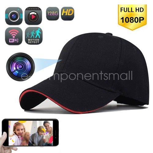1080P HD Sports Baseball Cap Hat Design Wireless Camera Video Cam Recorder WiFI - Picture 3 of 33