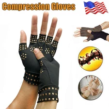 Arthritis Compression Gloves Hand Finger Support Carpel Tunnel Joint Pain Relief