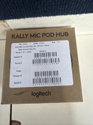 NEW Logitech Rally Mic Pod HUB 939-001647