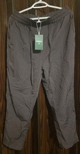 NWT Halara Drawstring Pants Size L Gray Pockets