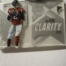 Panini 2015 Clear Vision Clarity Matt Ryan #CL-18 Atlanta Falcons Insert